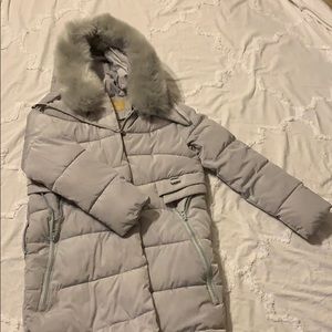 Light grey padded jacket
